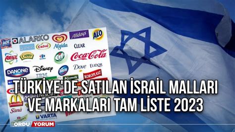 israil malı.